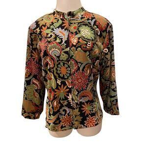Intriguing Threads Size 2X Multi-Color‎ Casual Jacket